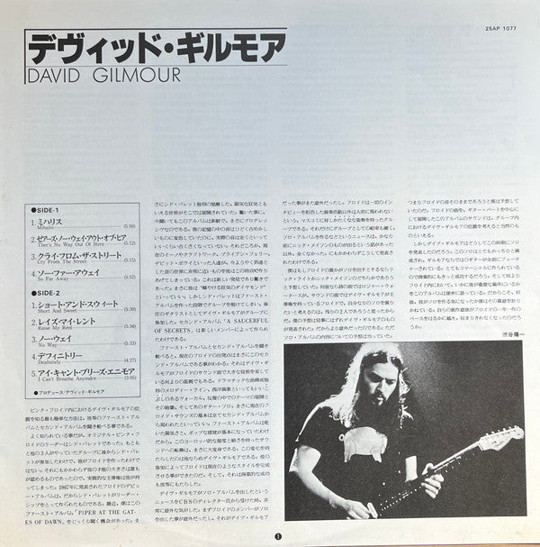 David Gilmour