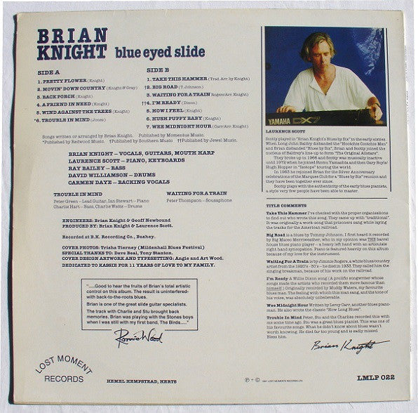 Release: Blue Eyed Slide-Vinyl-France-1991-LMLP 022-5682680