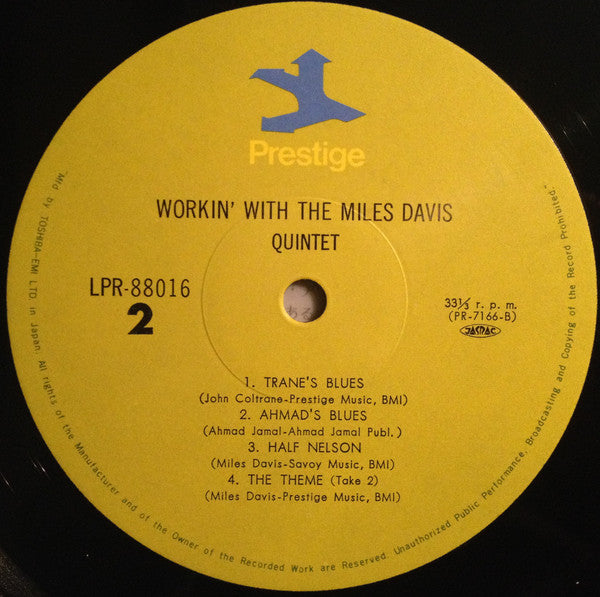 Workin' With The Miles Davis Quintet