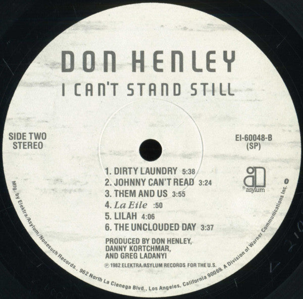 I Can't Stand Still