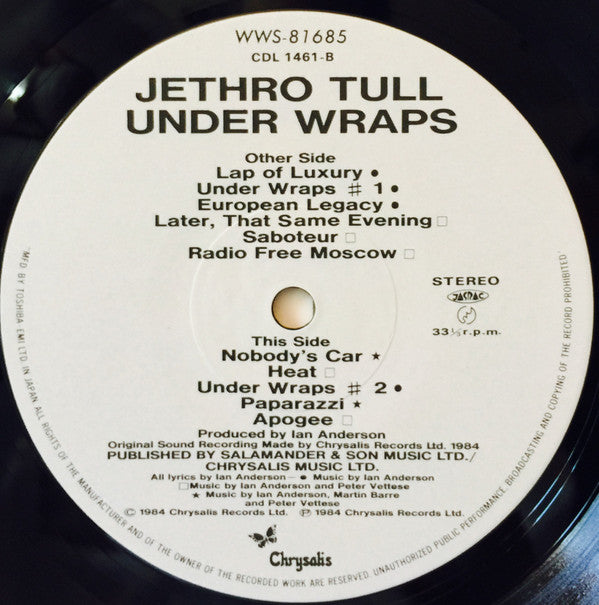 Under Wraps = アンダー・ラッブス