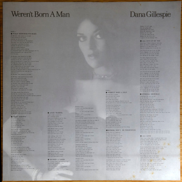 Weren't Born A Man