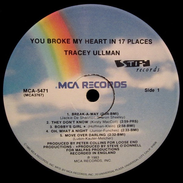 You Broke My Heart In 17 Places