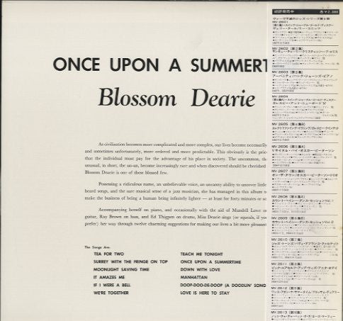 Once Upon A Summertime