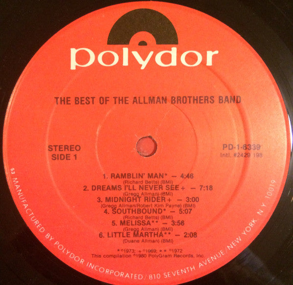 The Best Of The Allman Brothers Band