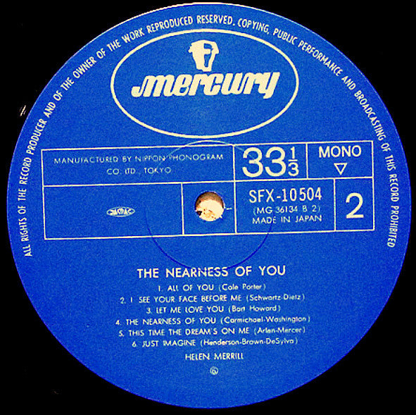 The Nearness Of You