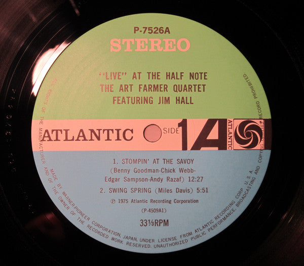 "Live" At The Half-Note