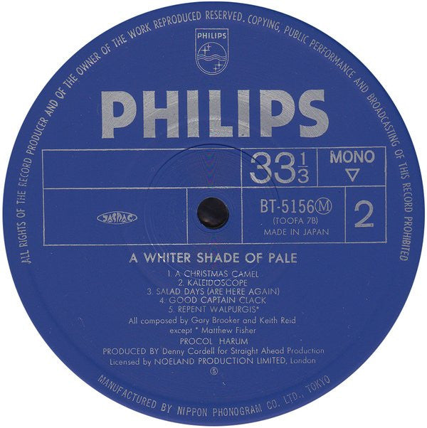 A Whiter Shade Of Pale = 青い影