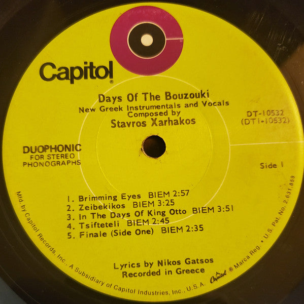 Days Of The Bouzouki