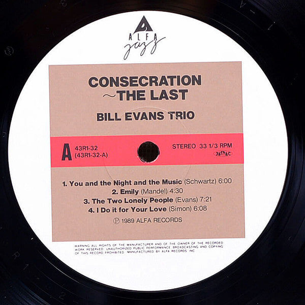 Consecration-The Last