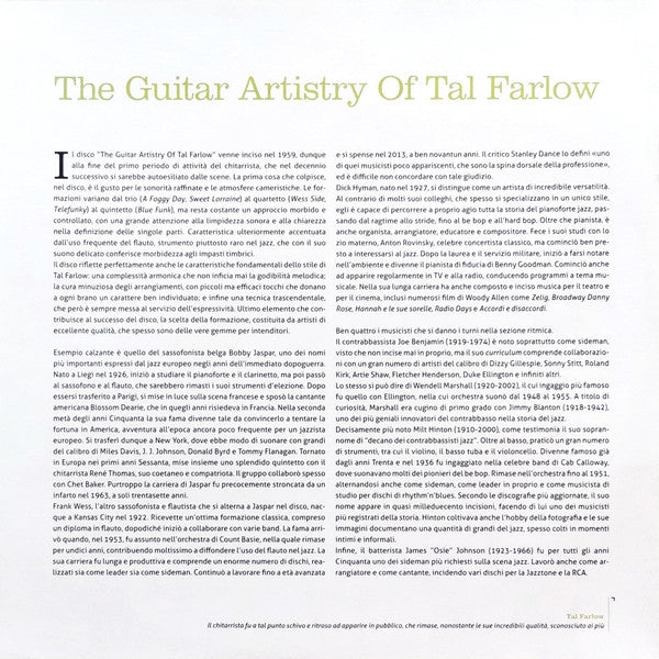 The Guitar Artistry Of Tal Farlow