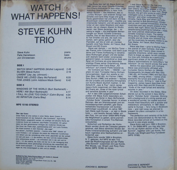 Watch What Happens!