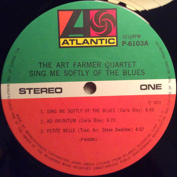 Sing Me Softly Of The Blues