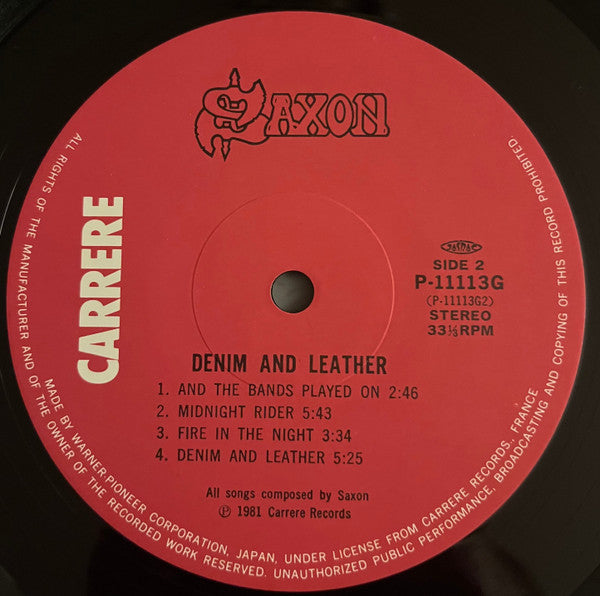 Denim And Leather = デニム & レザー