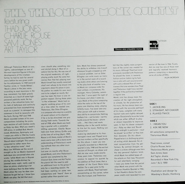 The Thelonious Monk Quintet