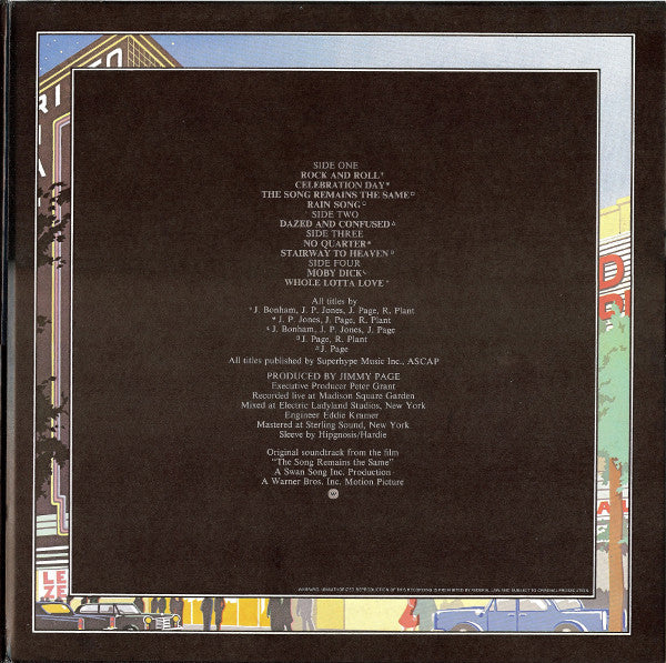 The Soundtrack From The Film The Song Remains The Same