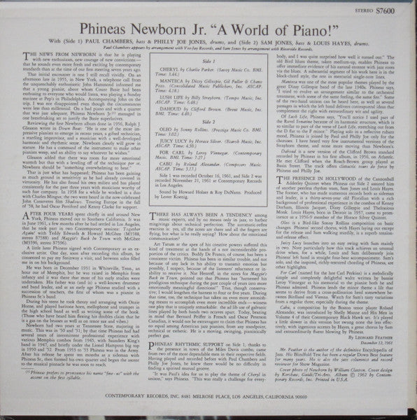 A World Of Piano !