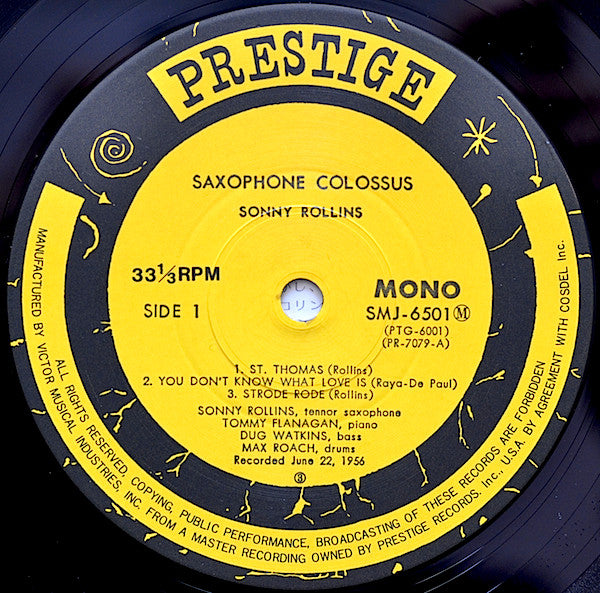 Saxophone Colossus = サキソフォン・コロッサス