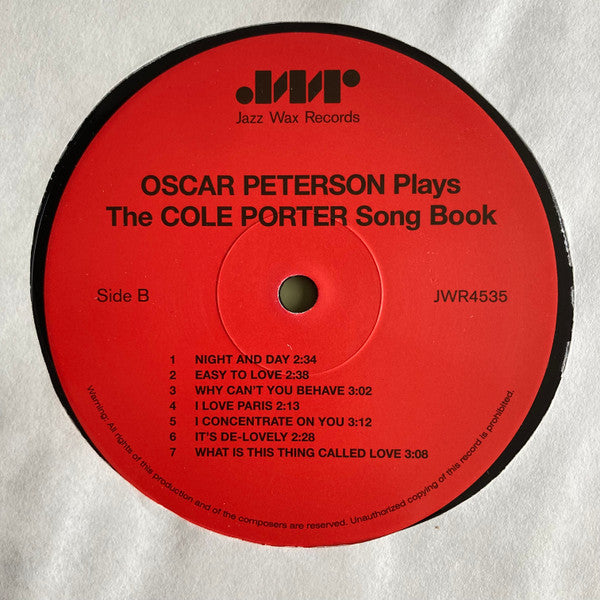 Oscar Peterson Plays The Cole Porter Song Book