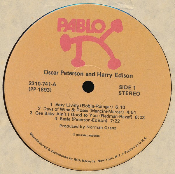 Oscar Peterson & Harry Edison