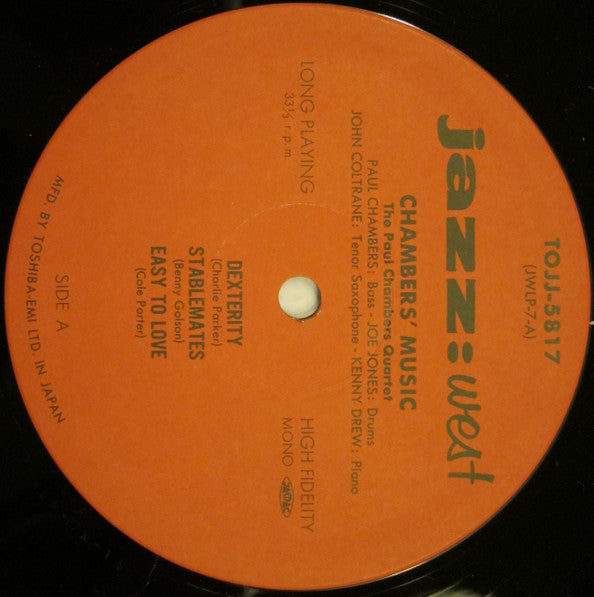 Chambers' Music: A Jazz Delegation From The East