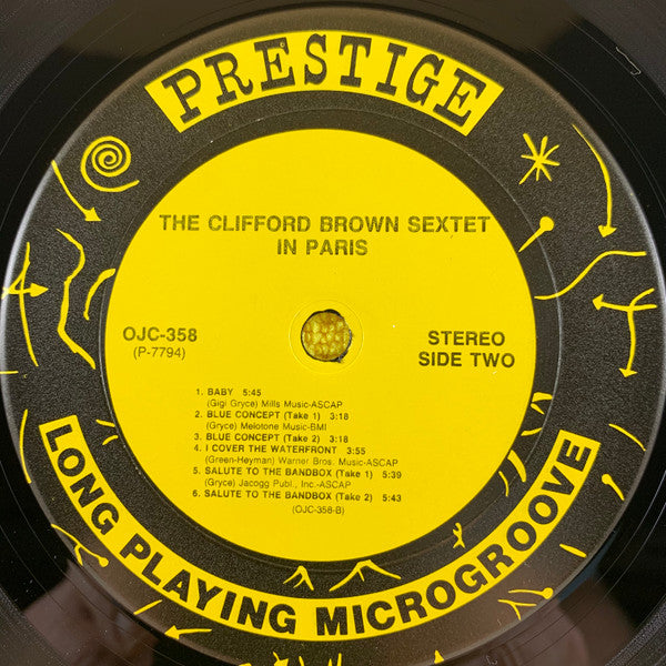 The Clifford Brown Sextet In Paris