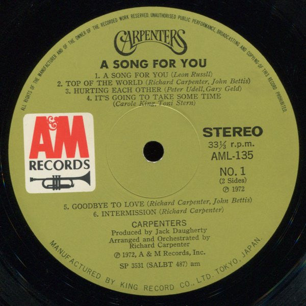 A Song For You