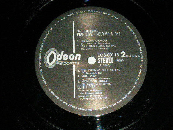 Live 1 · Olympia '55 '56