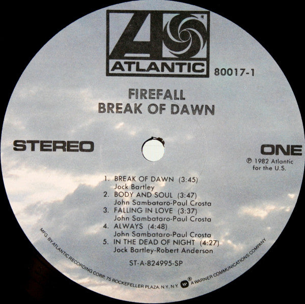Break Of Dawn