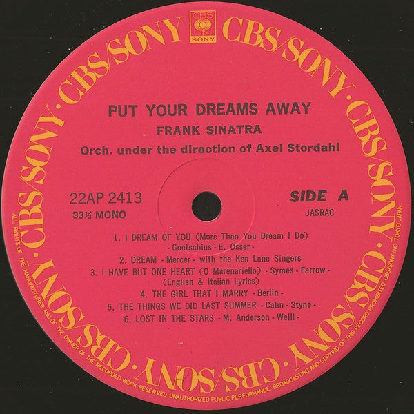 Put Your Dreams Away