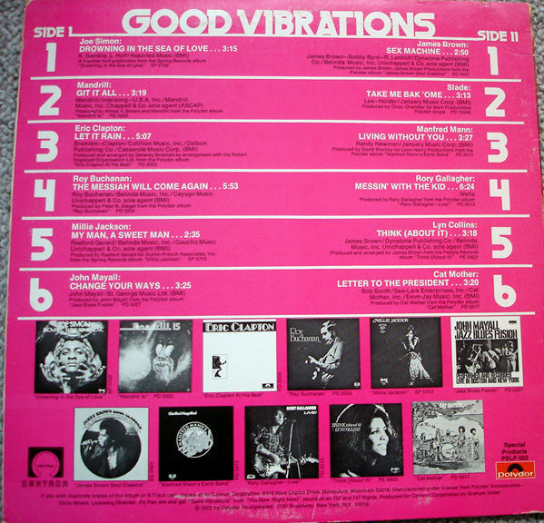 Release: Unknown Release-Vinyl-US-1972-PSLP 002-4358603