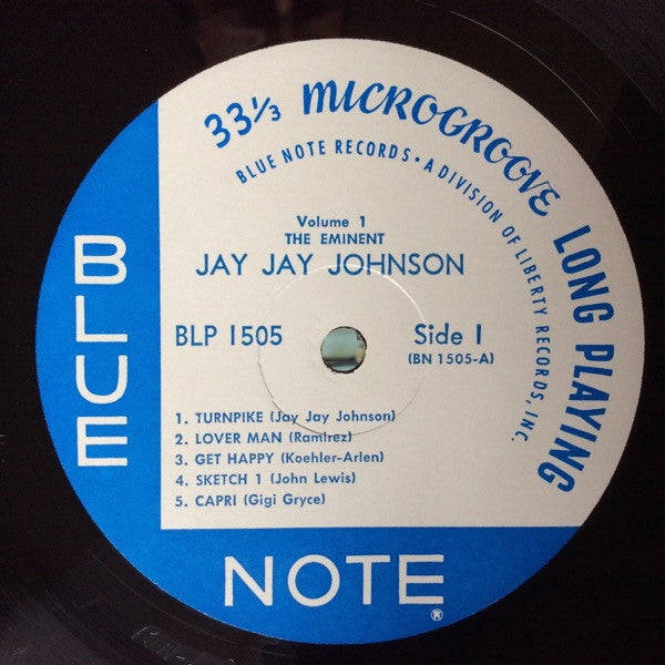 The Eminent Jay Jay Johnson Volume 1
