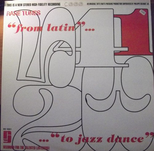 Master Release: Rare Tunes Chapter One "From Latin... To Jazz Dance" by Various