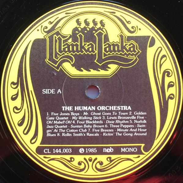 The Human Orchestra (Rhythm Quartets In The Thirties)