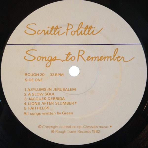 Songs To Remember