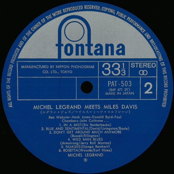 Michel Legrand Meets Miles Davis