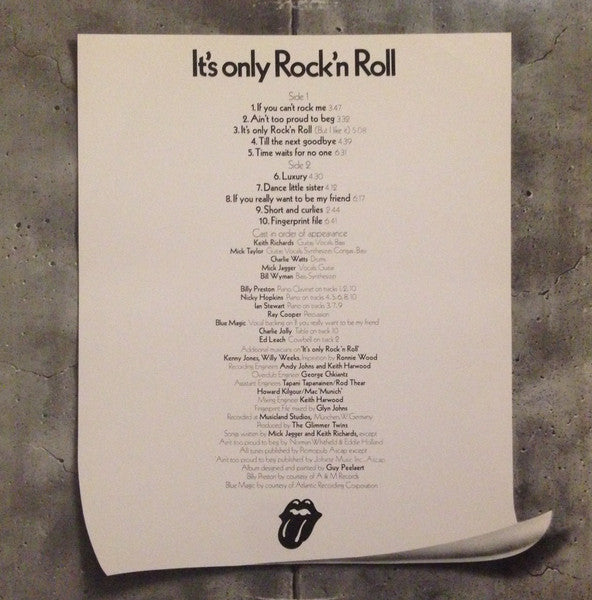 It's Only Rock 'N Roll