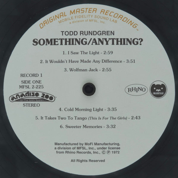 Something / Anything?