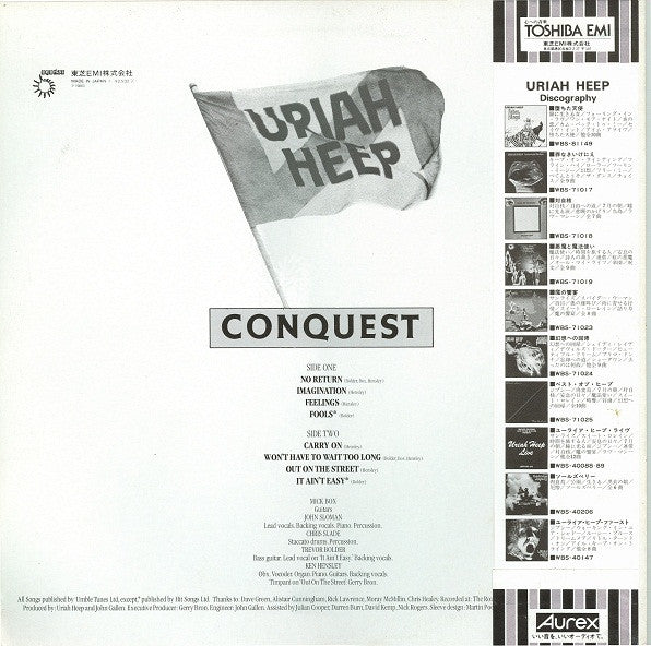 Release: Conquest-Vinyl-Japan-1980-WBS-81308-4957880