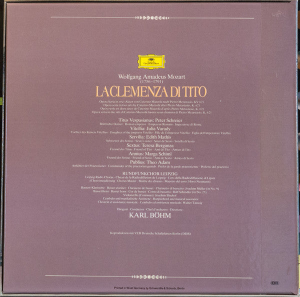 La Clemenza Di Tito