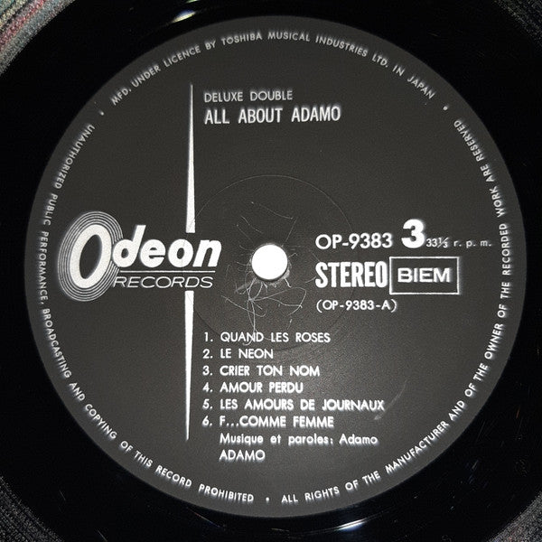 Deluxe Double / All About Adamo