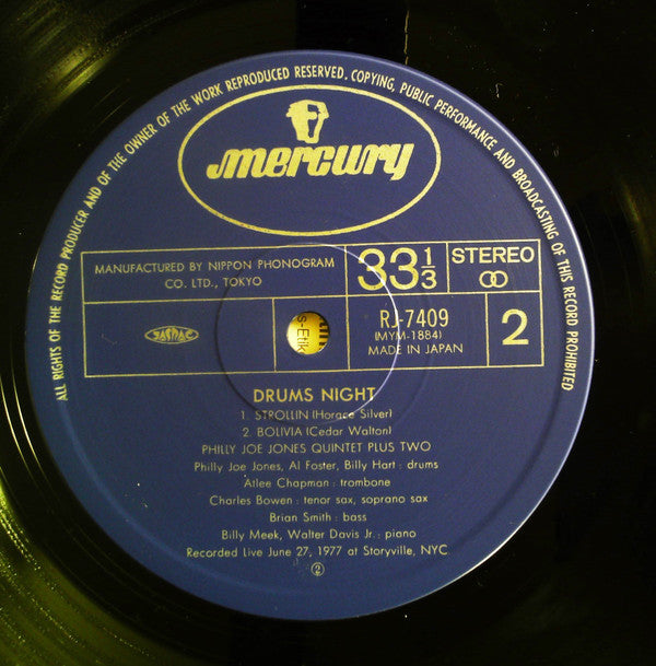 Plus Two At Storyville - Drums Night