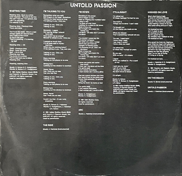 Untold Passion