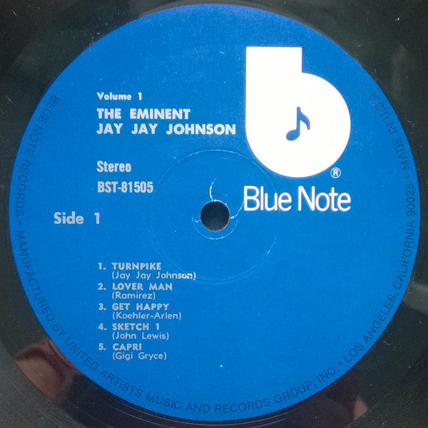 The Eminent Jay Jay Johnson Volume 1
