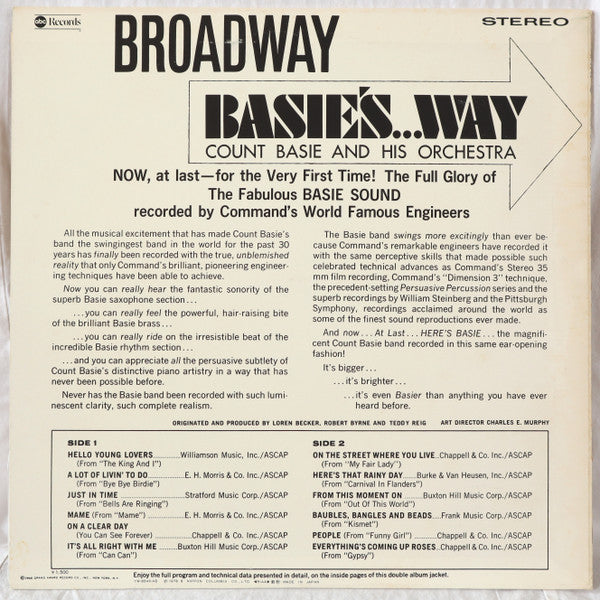 Broadway Basie's...Way