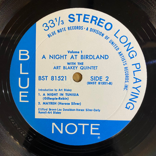 A Night At Birdland Volume 1