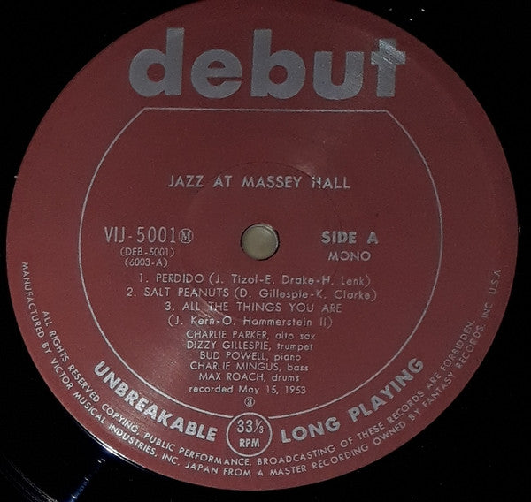 Jazz At Massey Hall