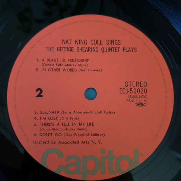 Nat King Cole Sings / George Shearing Plays