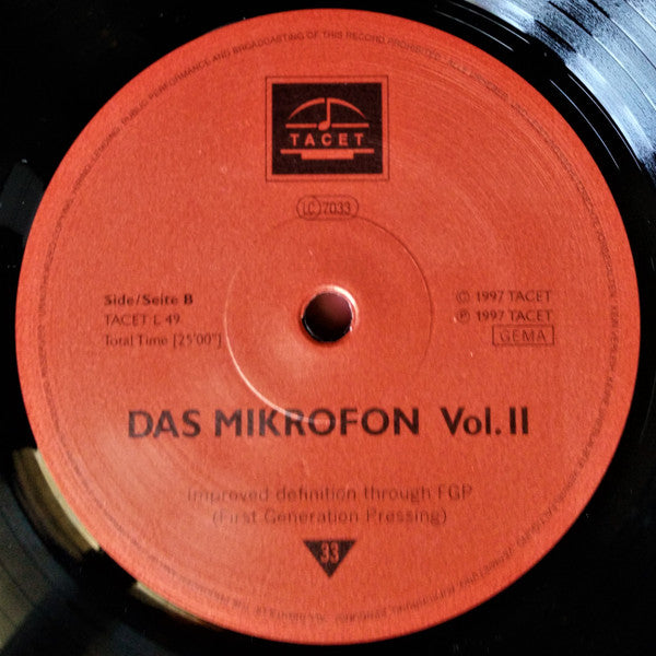 Das Mikrofon Vol. II