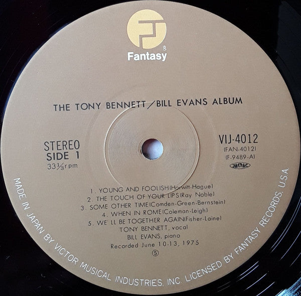 The Tony Bennett Bill Evans Album